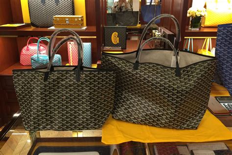 goyard beige|goyard pm vs gm.